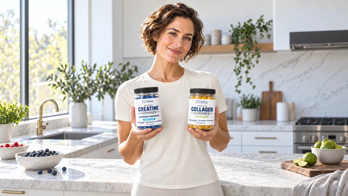 Creatine and Collagen Gummies for Women: Why Stack Them